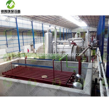 Tire Oil Pyrolysis to Diesel Plant